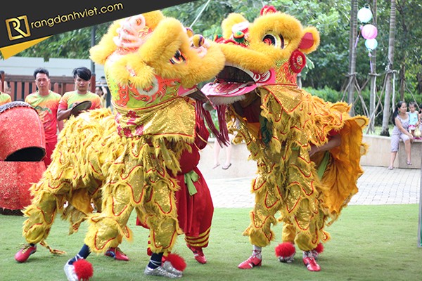 múa lân trung thu